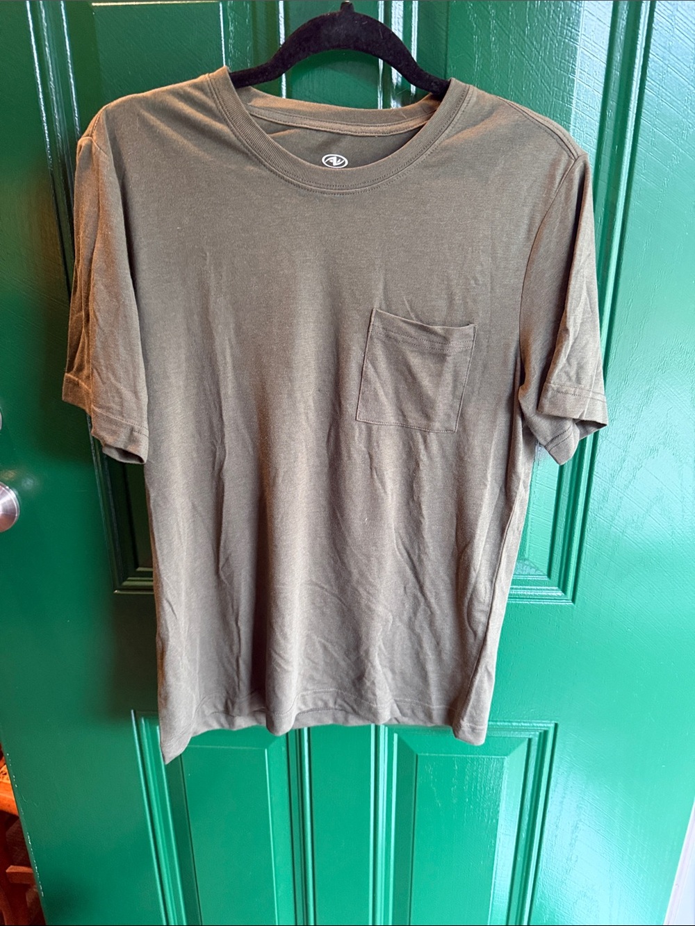 Athletic Works Olive Pocket Short Sleeve Tee